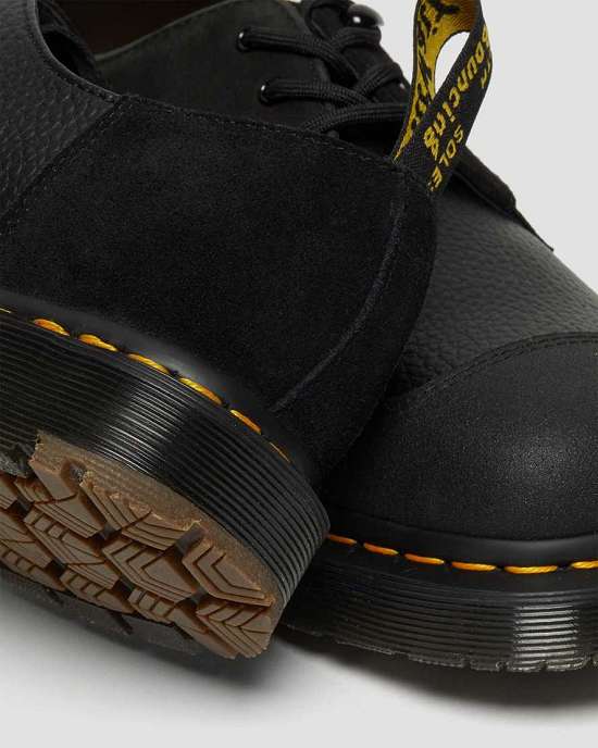 Zapatos Negros Dr. Martens 1461 Bodega Ii Mujer Negros MX-54986
